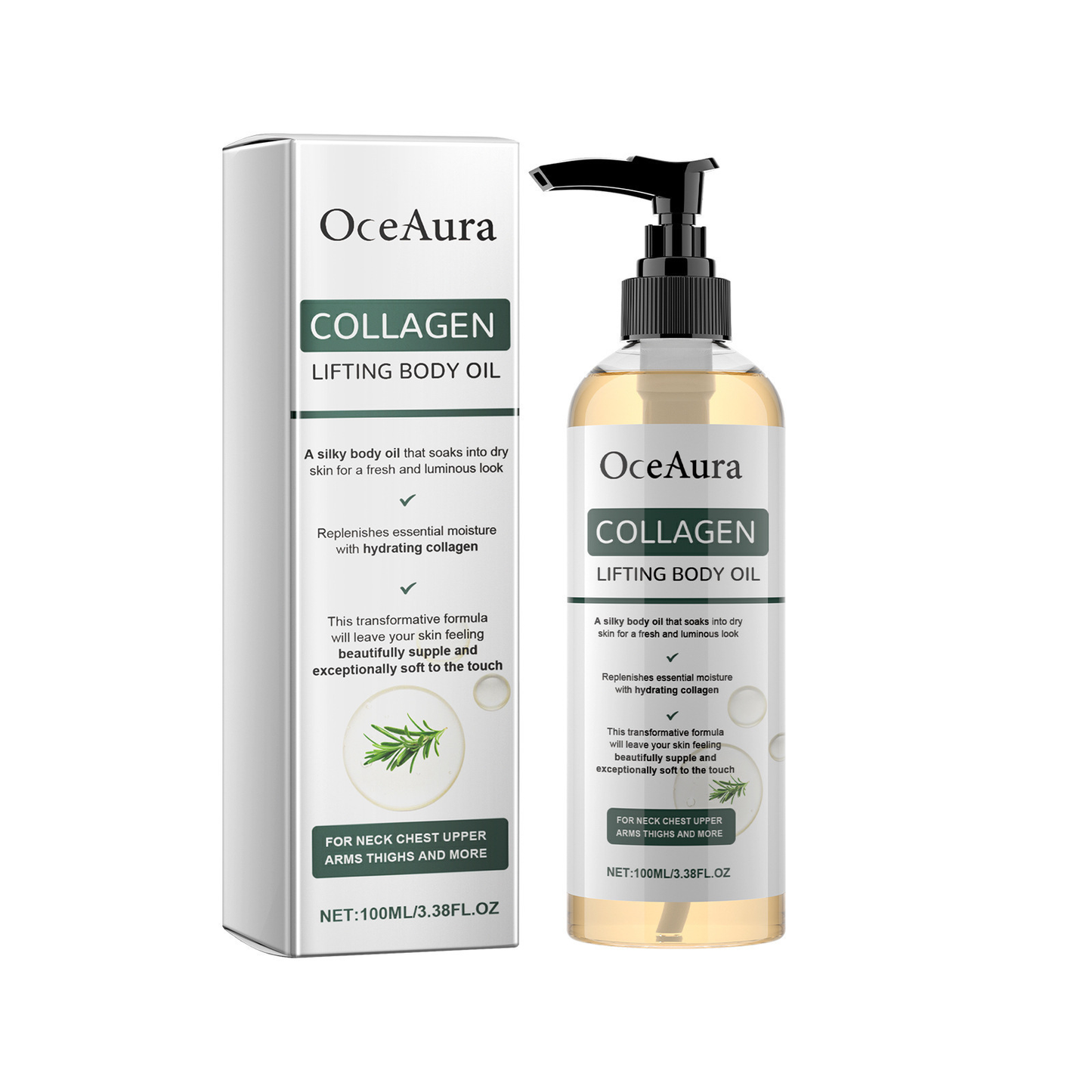 OceAura™ Collagen Body Oil